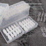 365nails Double-Sided Matte Nail Tips | Short Oval, Tapered, Short Tapered, Almond (XS/S/M/L)