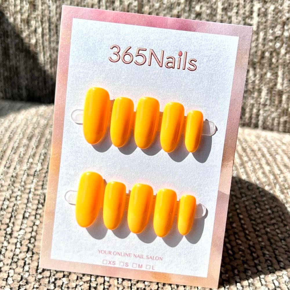 20 Colors Mega Palette - Premium Solid Handmade Nails (8 Shapes Available)