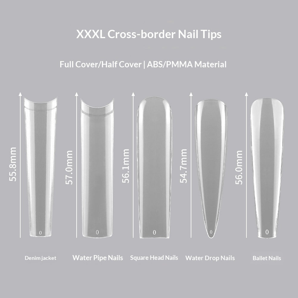 Drama Collection: "XXXL Cross-Border" – XXXL Cross-Border Nail Tips