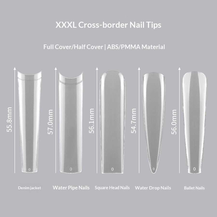 Drama Collection: "XXXL Cross-Border" – XXXL Cross-Border Nail Tips