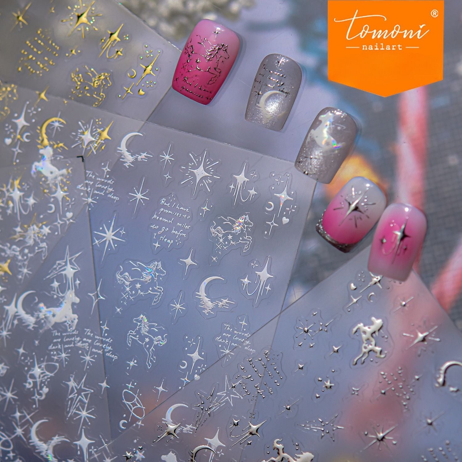 Galaxy Unicorn Star – Dreamy Celestial Nail Art Set