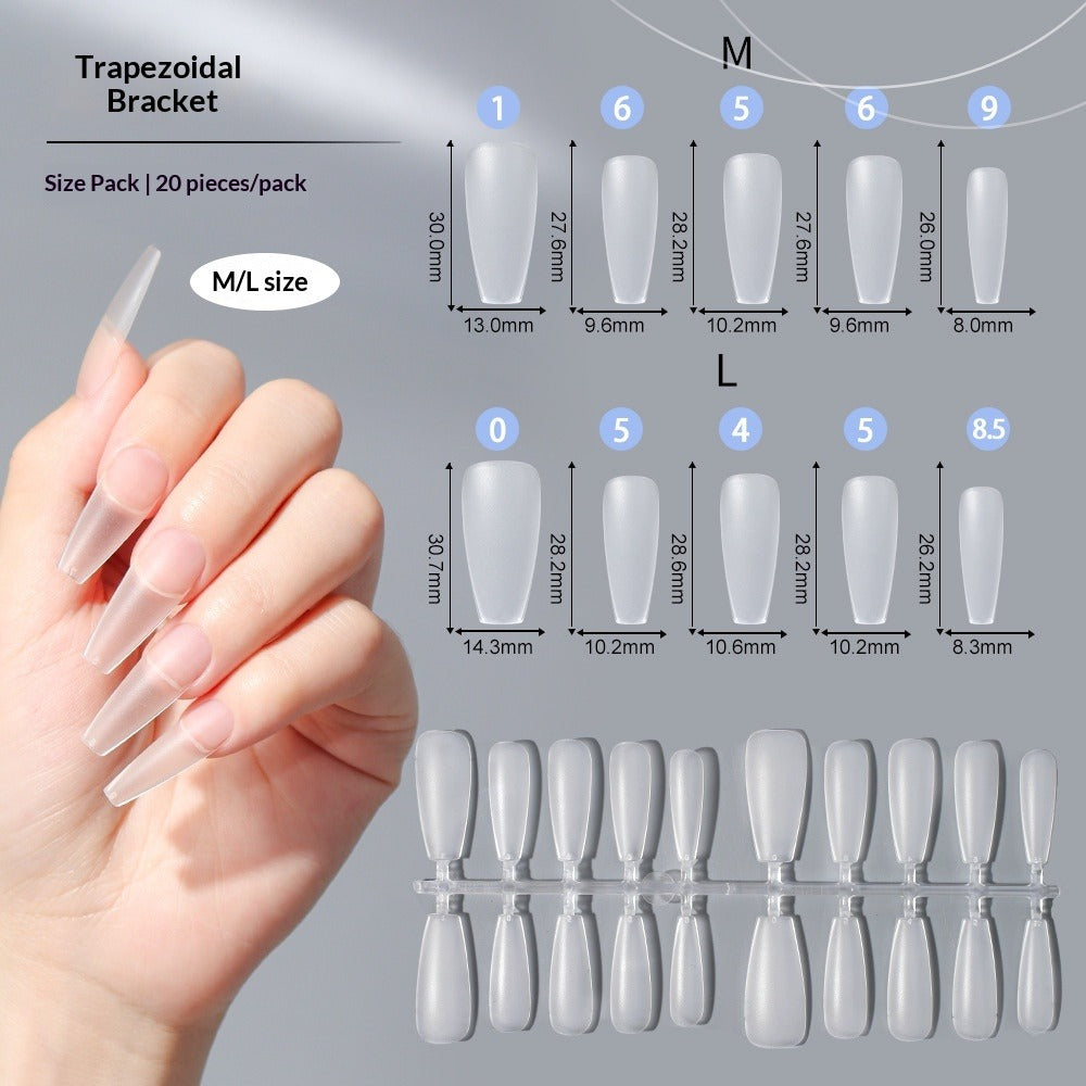 365nails: "Matte No-File Long Stiletto" – Long Stiletto Nail Extensions