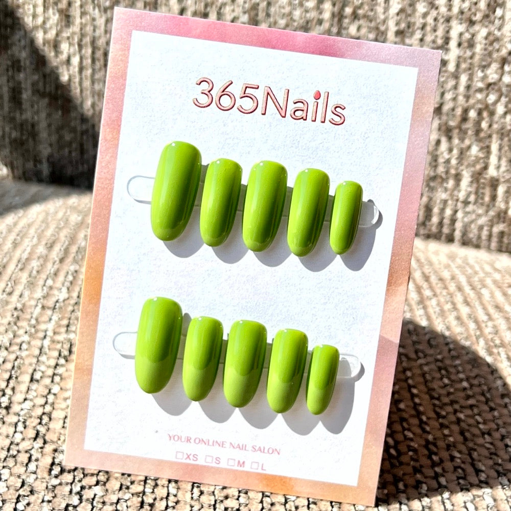 "20 Colors Mega Palette" - Premium Solid Handmade Nails (8 Shapes Available)
