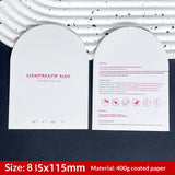 Arch Shape Display Cards for Press On Nail Packaging (MOQ=50)