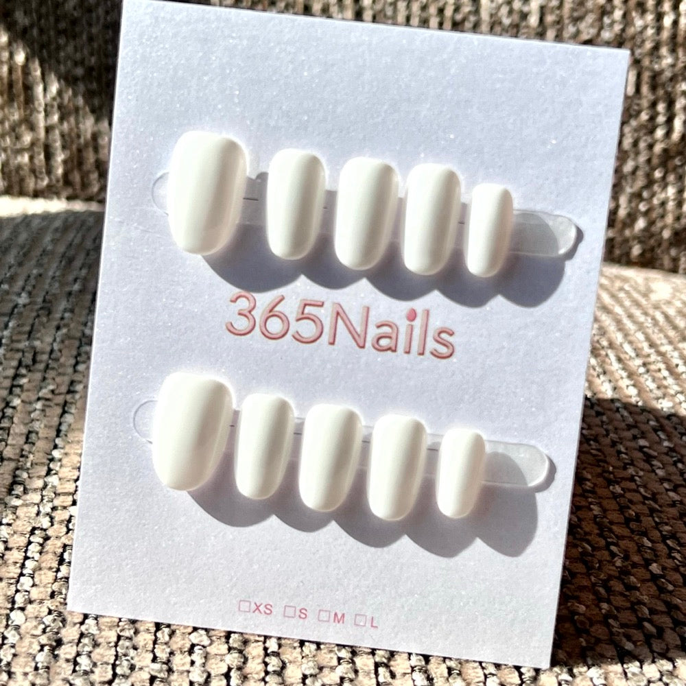 "20 Colors Mega Palette" - Premium Solid Handmade Nails (8 Shapes Available)