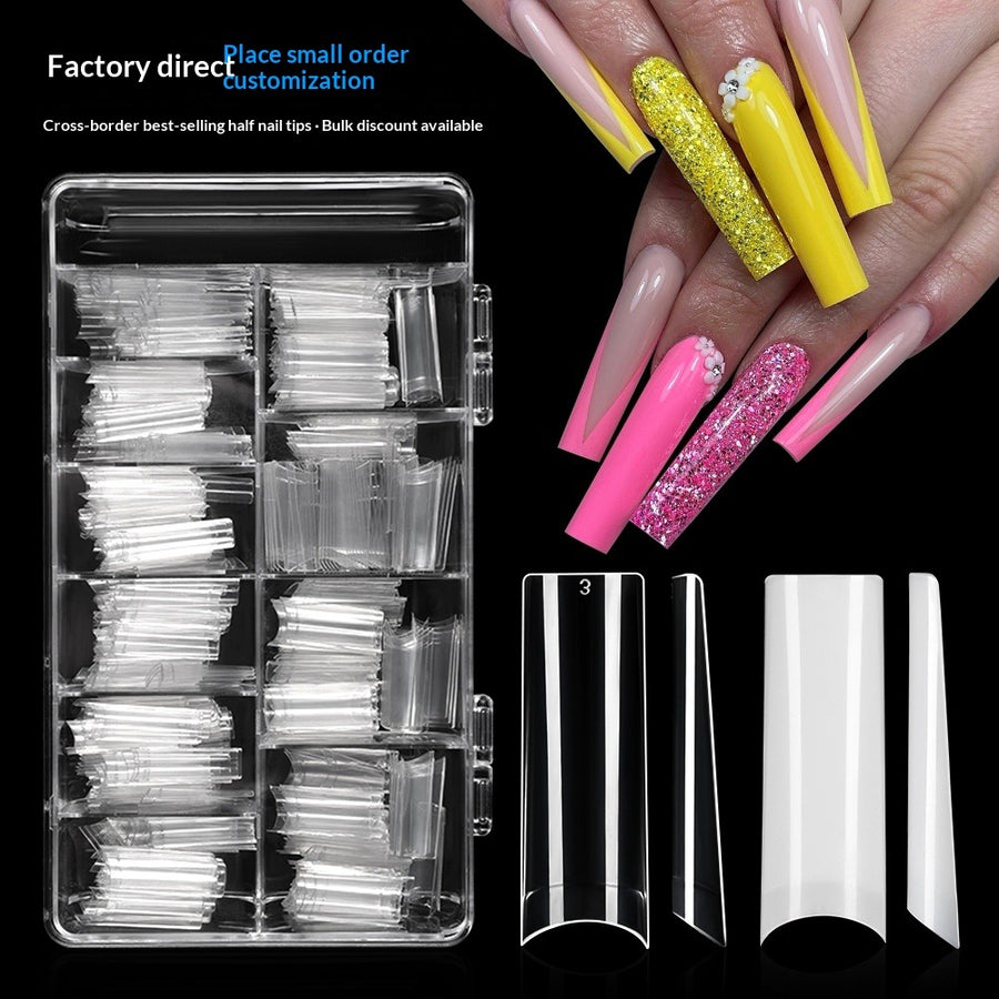 Custom Pro Collection: "Vivid Canvas" – Small Batch Custom Half-Cover Nail Tips