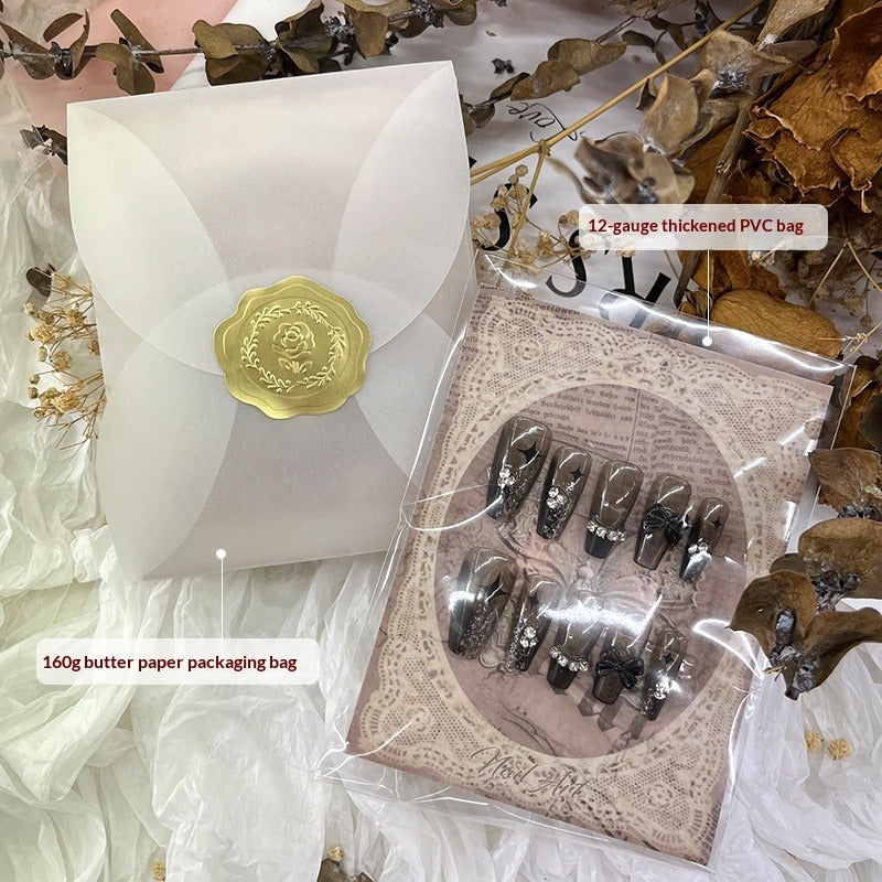 歐式風格展示卡，適用於穿戴甲系列 (MOQ=50)