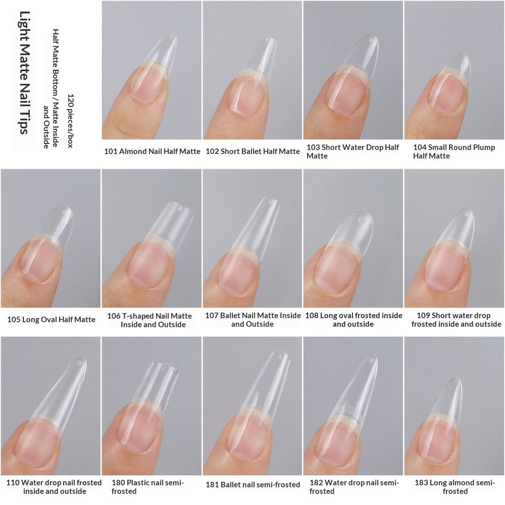 365nails 120PCS Soft Gel Nail Tips | Factory Direct with Small MOQ, Full Size Range