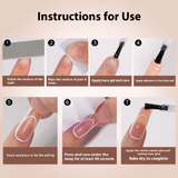 Nail Tips Europe and the United States  press on nails rectangular ultra-thin French nail piece removable nail patch fake nail factory wholesale