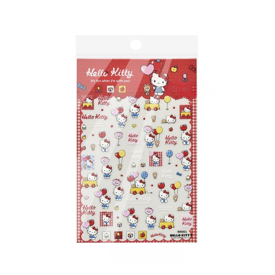Hello Kitty Nail Stickers – Official Licensed Kawaii Collection