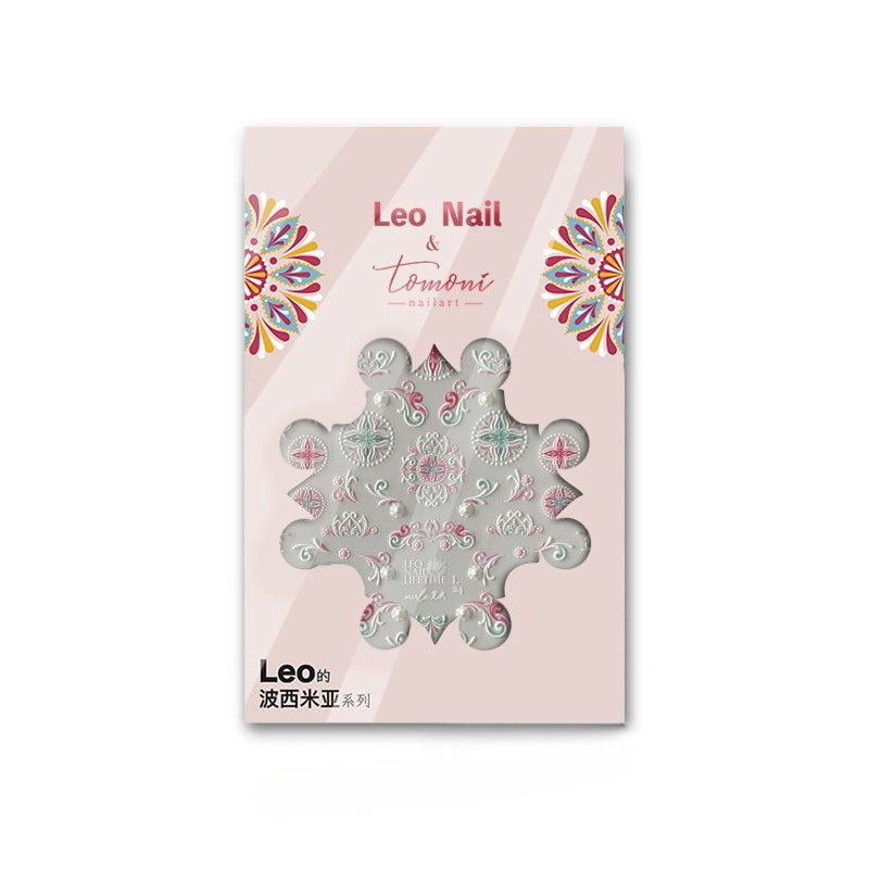 Boho Crystal Mandala – Bohemian Nail Art Set