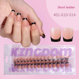 Nail Tips French prefabricated nail pads, whole bags, new non-marking removable fake nail patches, French press on nails