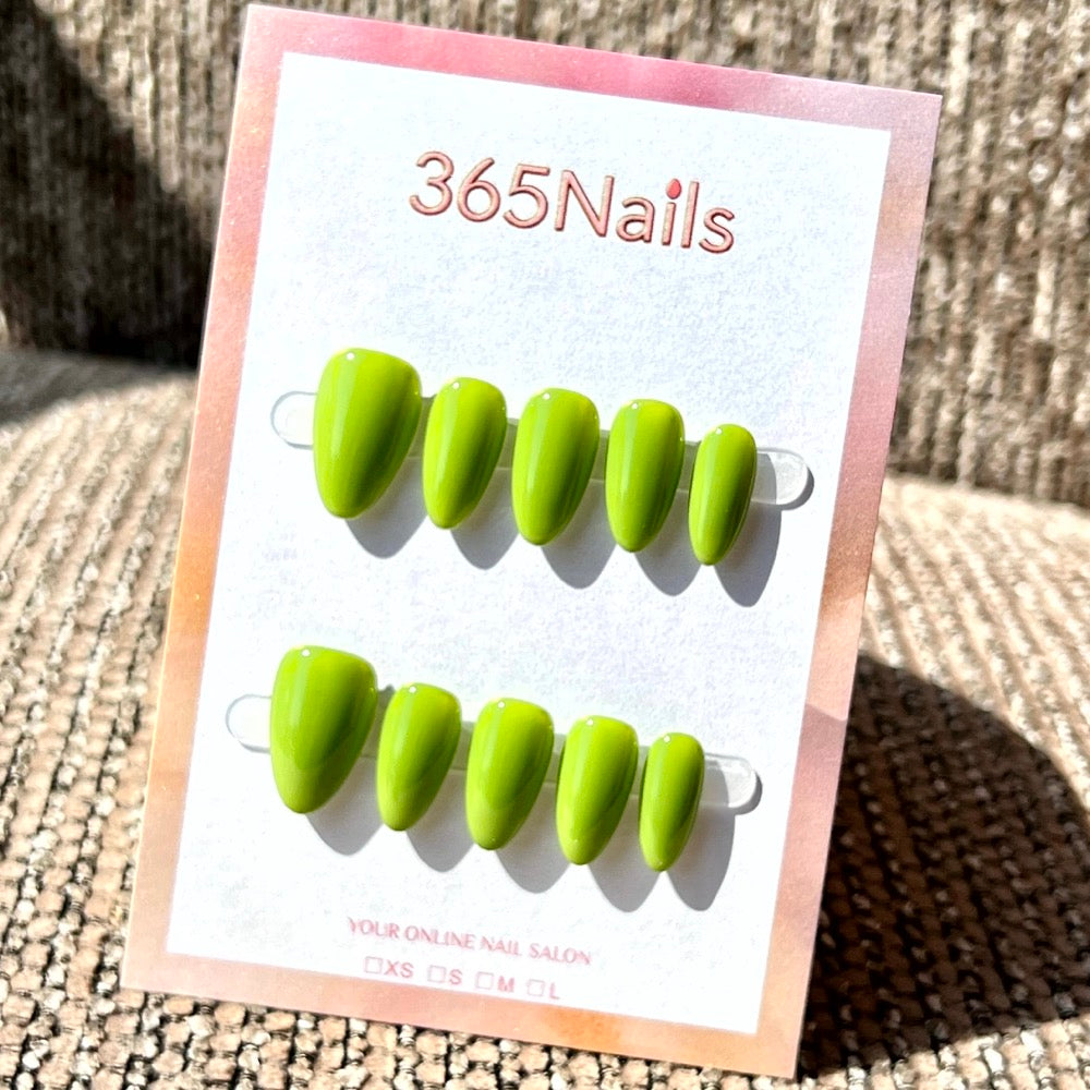 "20 Colors Mega Palette" - Premium Solid Handmade Nails (8 Shapes Available)