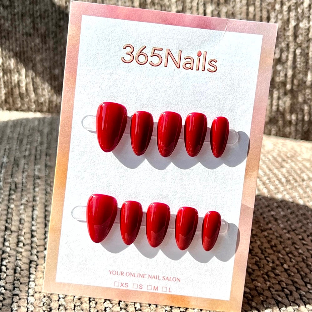 20 Colors Mega Palette - Premium Solid Handmade Nails (8 Shapes Available)