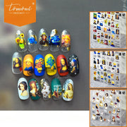 Renaissance Portraits – Vintage Art Nail Art Set