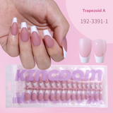 Nail Tips French prefabricated nail pads, whole bags, new non-marking removable fake nail patches, French press on nails