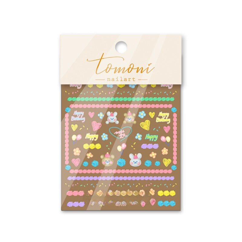 Birthday Party – 3D Embossed Nail Art Set