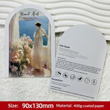 Arch Shape Display Cards for Press On Nail Packaging (MOQ=50)