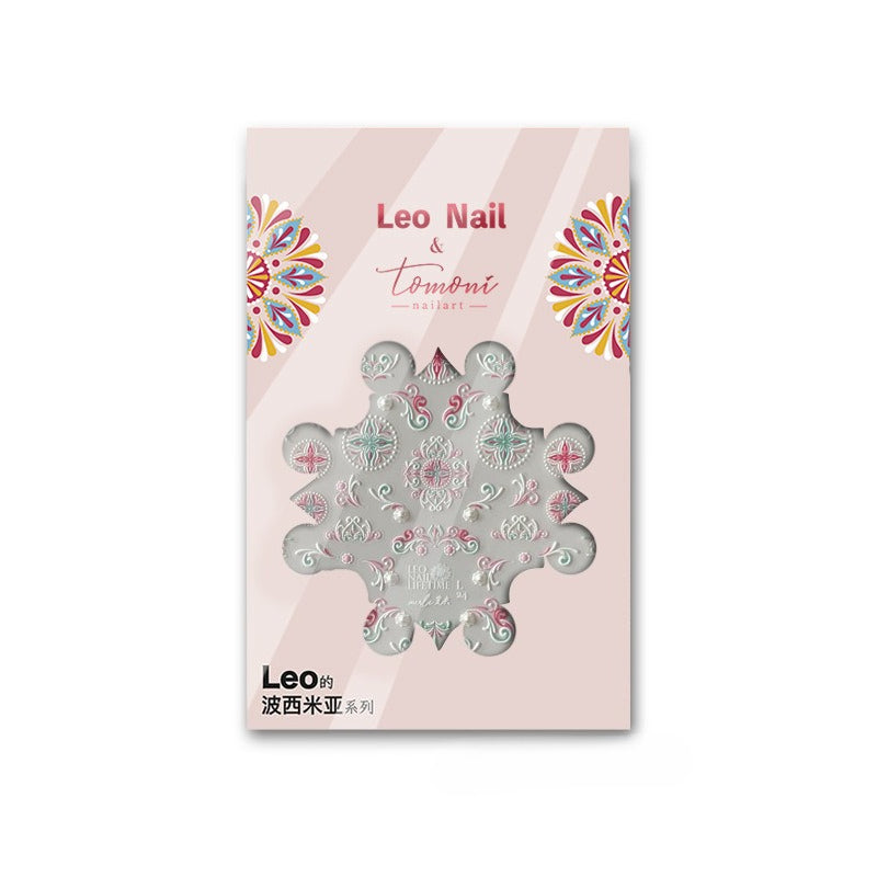 Boho Crystal Mandala – Bohemian Nail Art Set