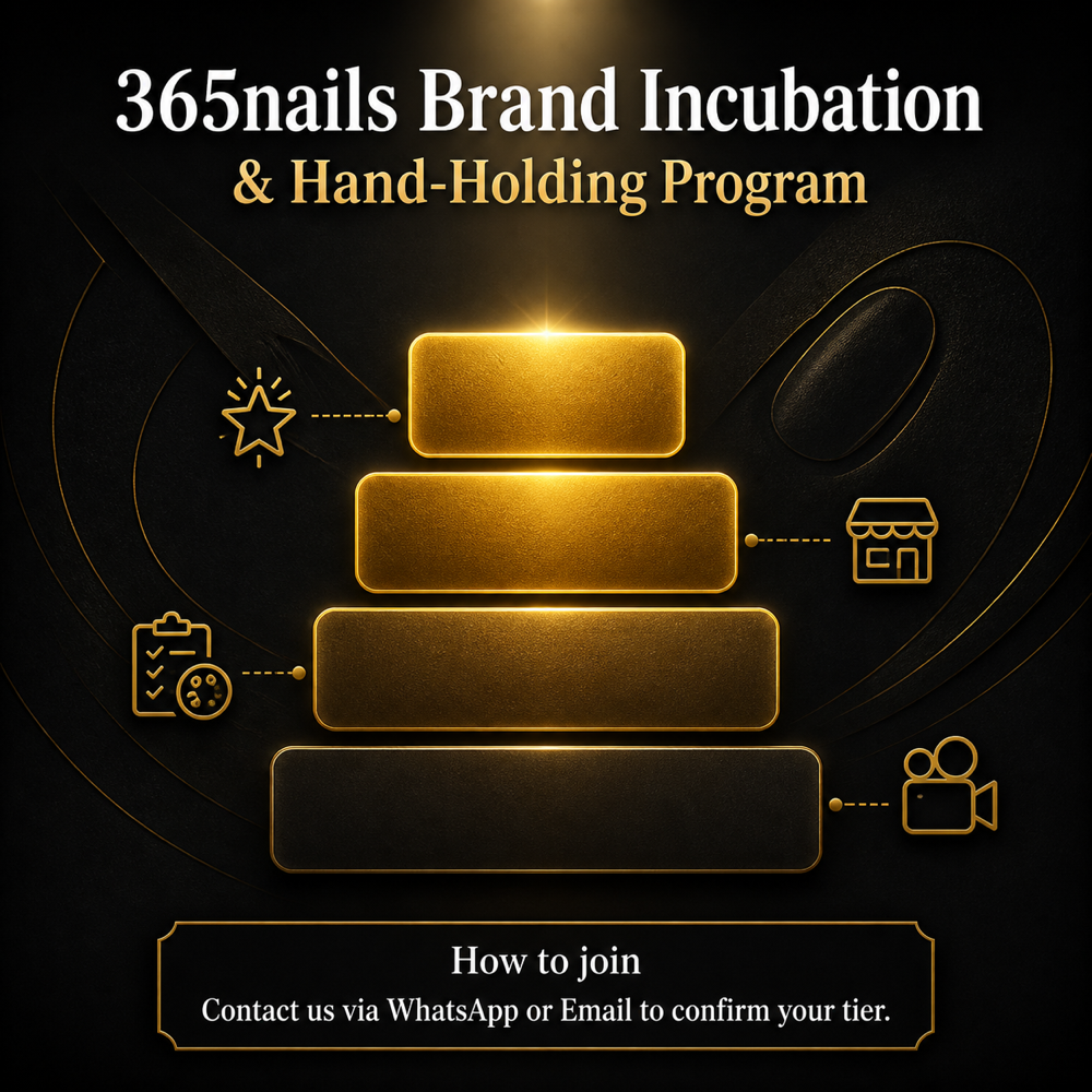 365nails Brand Incubation & Hand-Holding Program (D2C)