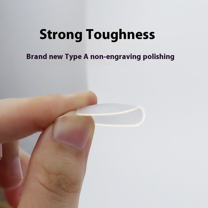 Nail Tips Transparent nail piece wholesale 30 pieces, full number, light and thin, full sticker, trapezoidal non-marking, wear-free patch, frosted nail piece