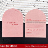 Arch Shape Display Cards for Handmade Press On Nails (MOQ=50)