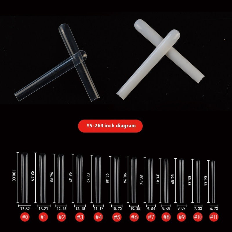 Nail Tips hot-selling ultra-rectangular nail pads,  new 120-piece square head full sticker fake nail lengthened nail pads