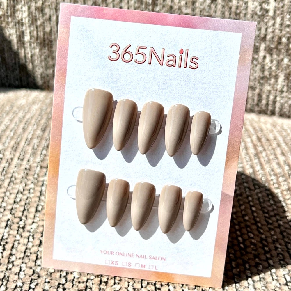 "20 Colors Mega Palette" - Premium Solid Handmade Nails (8 Shapes Available)