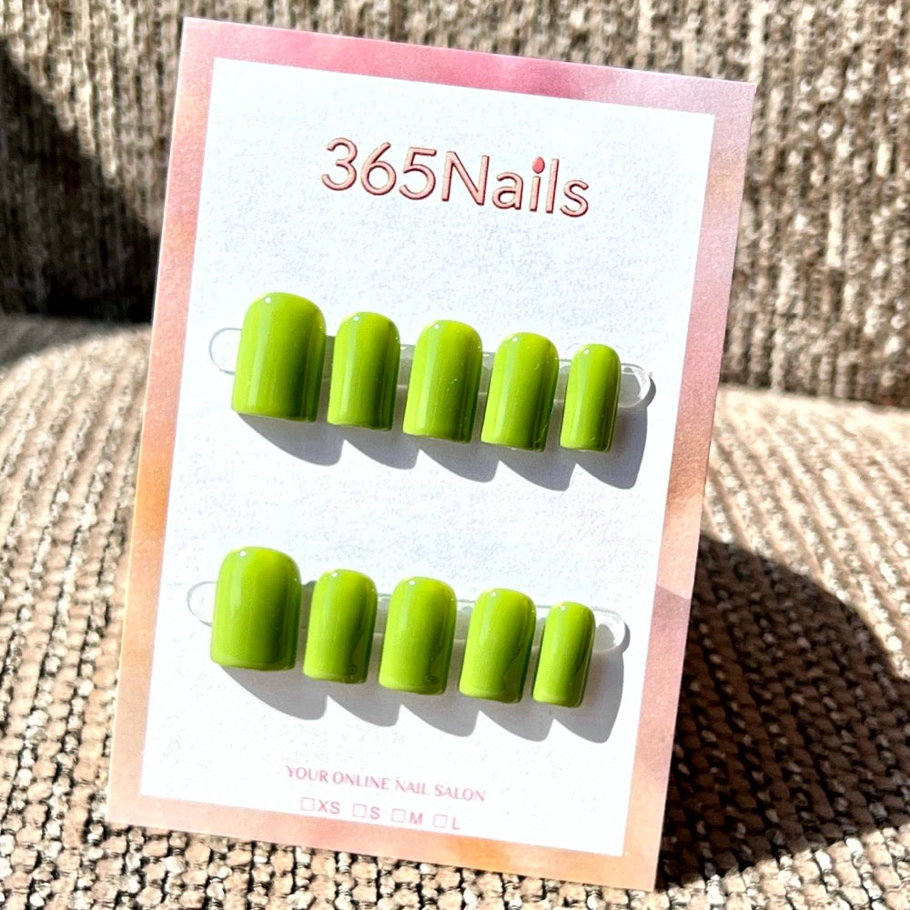 20 Colors Mega Palette - Premium Solid Handmade Nails (8 Shapes Available)
