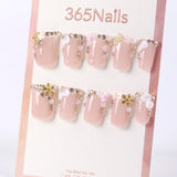365nails nude‑pink jelly with pearl scallop sweet press-onsSold in packs of 5. Minimum order: 1 pack (5 pcs). Quantity = number of packs. Qty 1 = 5 pcs
