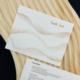 Horizontal Textured Press On Nail Display Cards (MOQ=50)