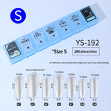 365nails: "Finger-Specific Nail Tips" – Pre-Sized Clear Nail Extensions