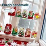 Christmas Duckbill Press On Nails Set