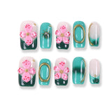 365Nails Mint Garden Jelly Press-On Nails
