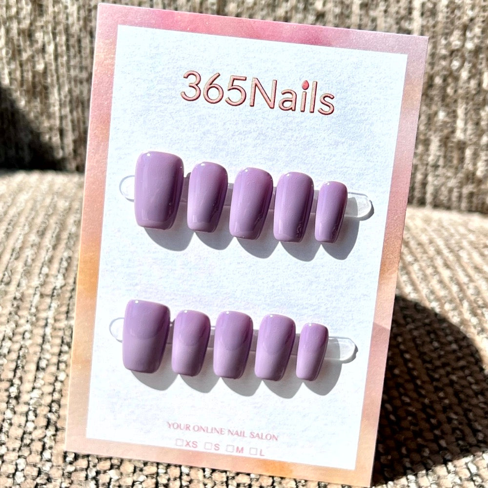 "20 Colors Mega Palette" - Premium Solid Handmade Nails (8 Shapes Available)