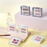 High-end transparent acrylic s storage box Sold in packs of 3. Minimum order: 1 pack (3 pcs). Quantity = num of packs. Qty1 = 3pcs, Qty2 =6 pcs