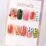 365Nails Cherry Pop Mix Press-On Nails
