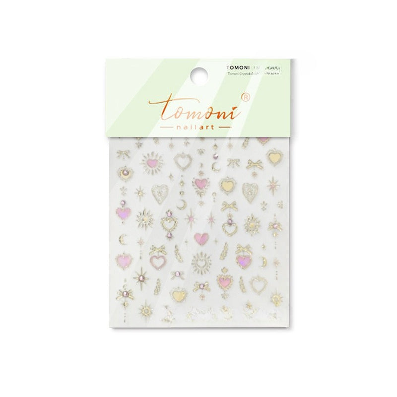 Metallic Celestial Nail Stickers