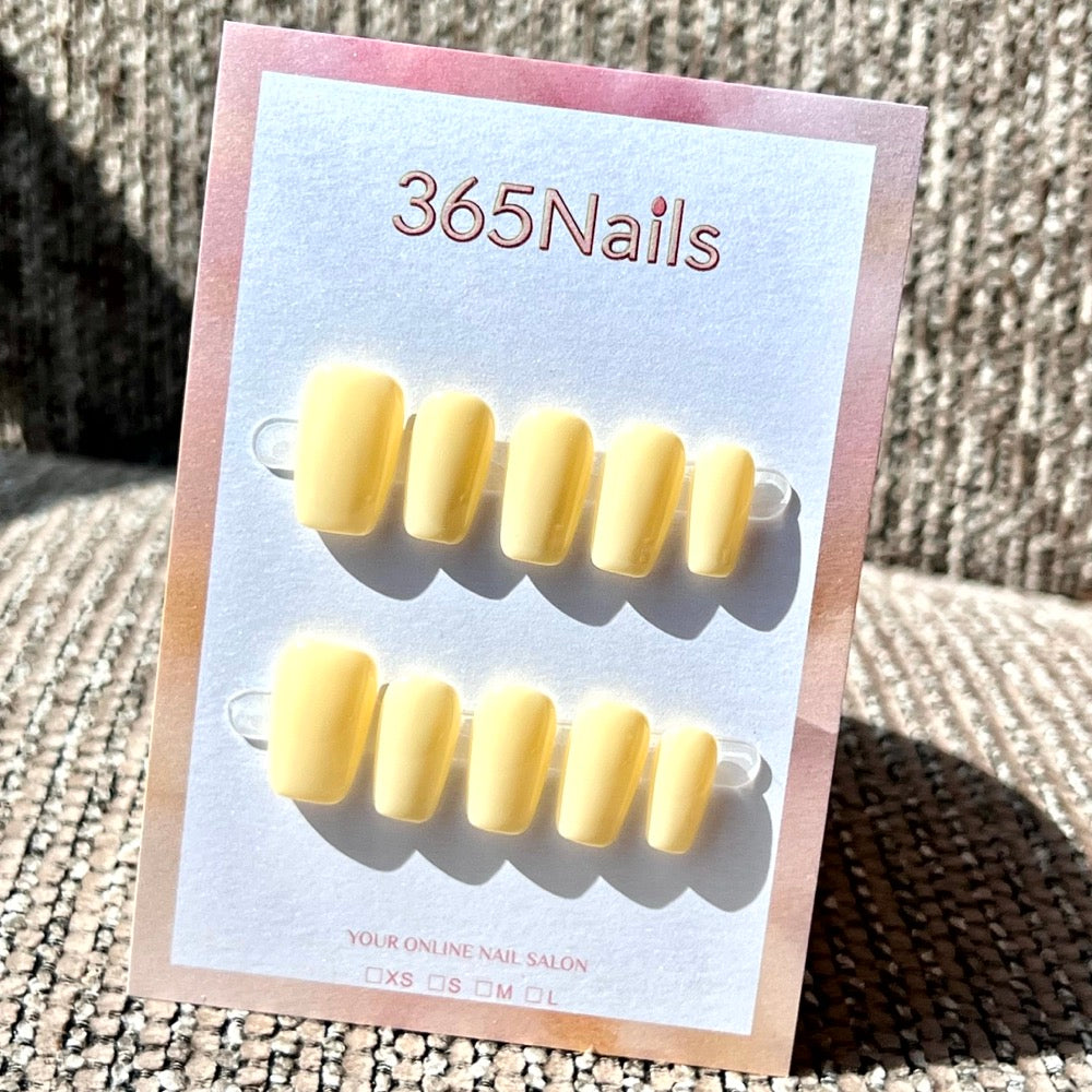 "20 Colors Mega Palette" - Premium Solid Handmade Nails (8 Shapes Available)