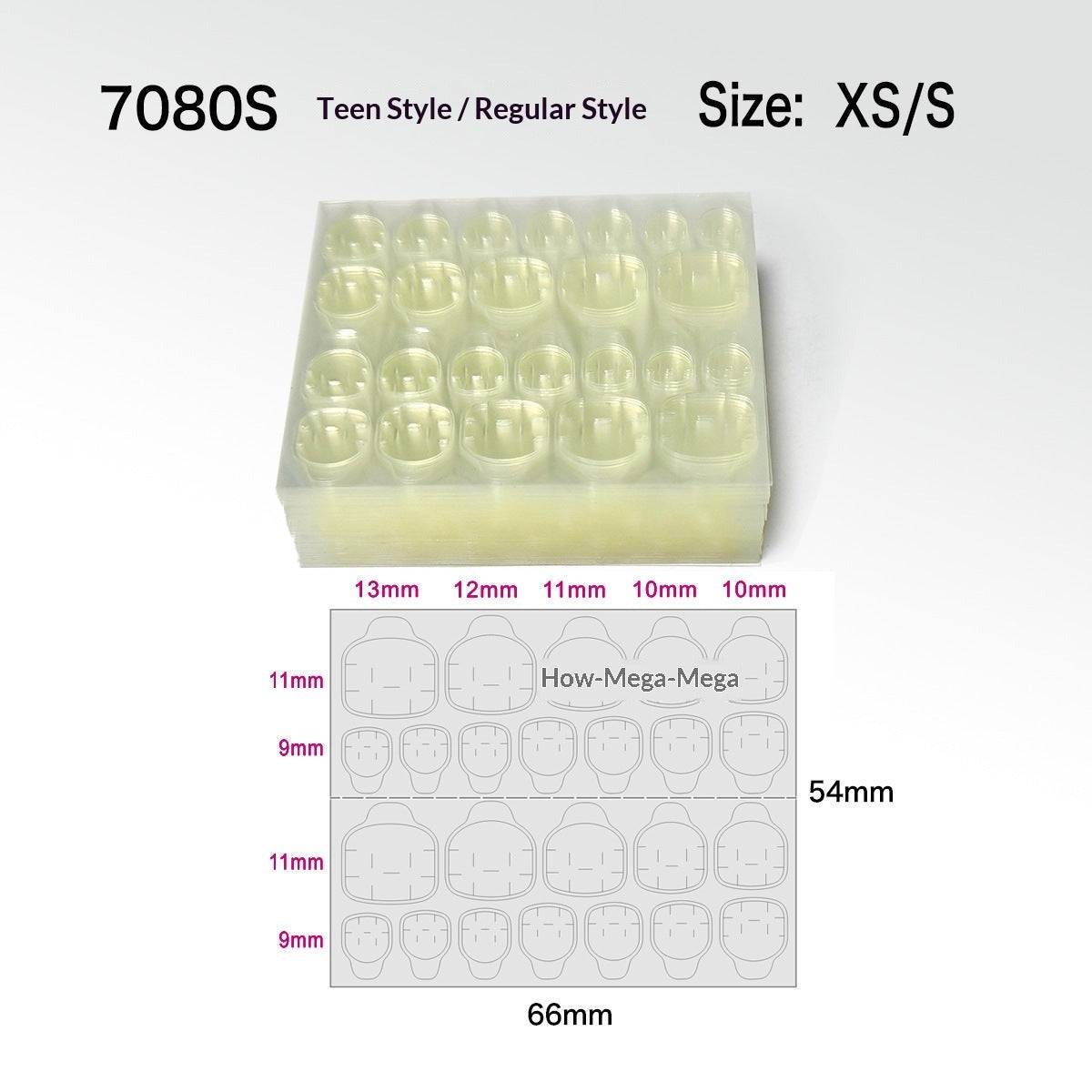 365nails: 6th Gen Strong Adhesion Crystal Cat Kids Jelly Glue 50pcs