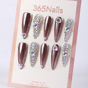Crystal Desire Series Press-On Nails ( MOQ=5pcs )