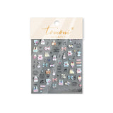 Cute Teddy & Puppy Nail Stickers – Kawaii Collection