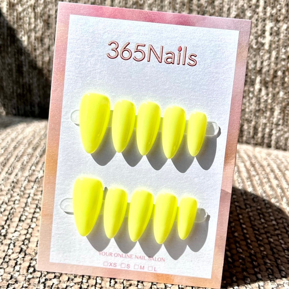 20 Colors Mega Palette - Premium Solid Handmade Nails (8 Shapes Available)