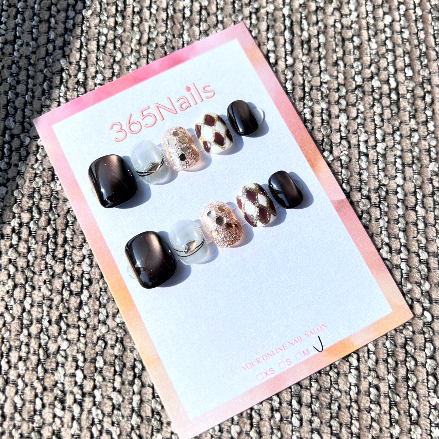 365nails: "Angelic Chrome Bow" – Blush Ombre & 3D Molten Silver Handmade Coffin Nails