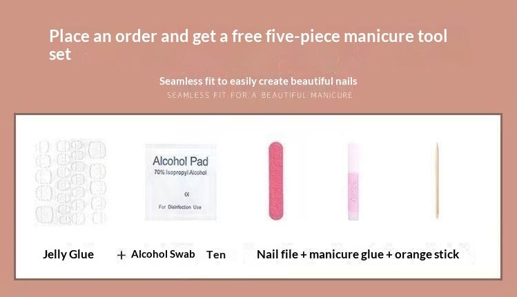 365nails-Sakura Seas： 「櫻花貝殼」—短款杏仁形手工製穿戴甲