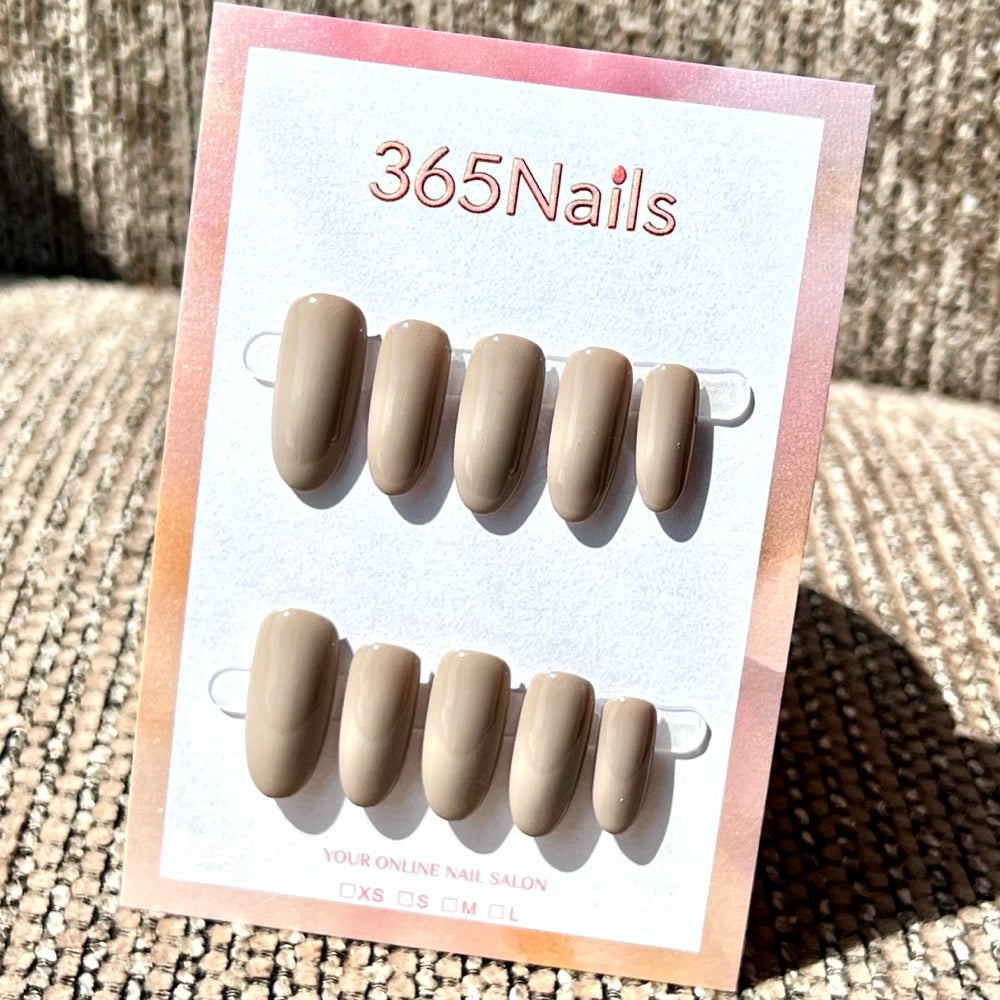 20 Colors Mega Palette - Premium Solid Handmade Nails (8 Shapes Available)