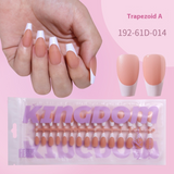 Nail Tips French prefabricated nail pads, whole bags, new non-marking removable fake nail patches, French press on nails