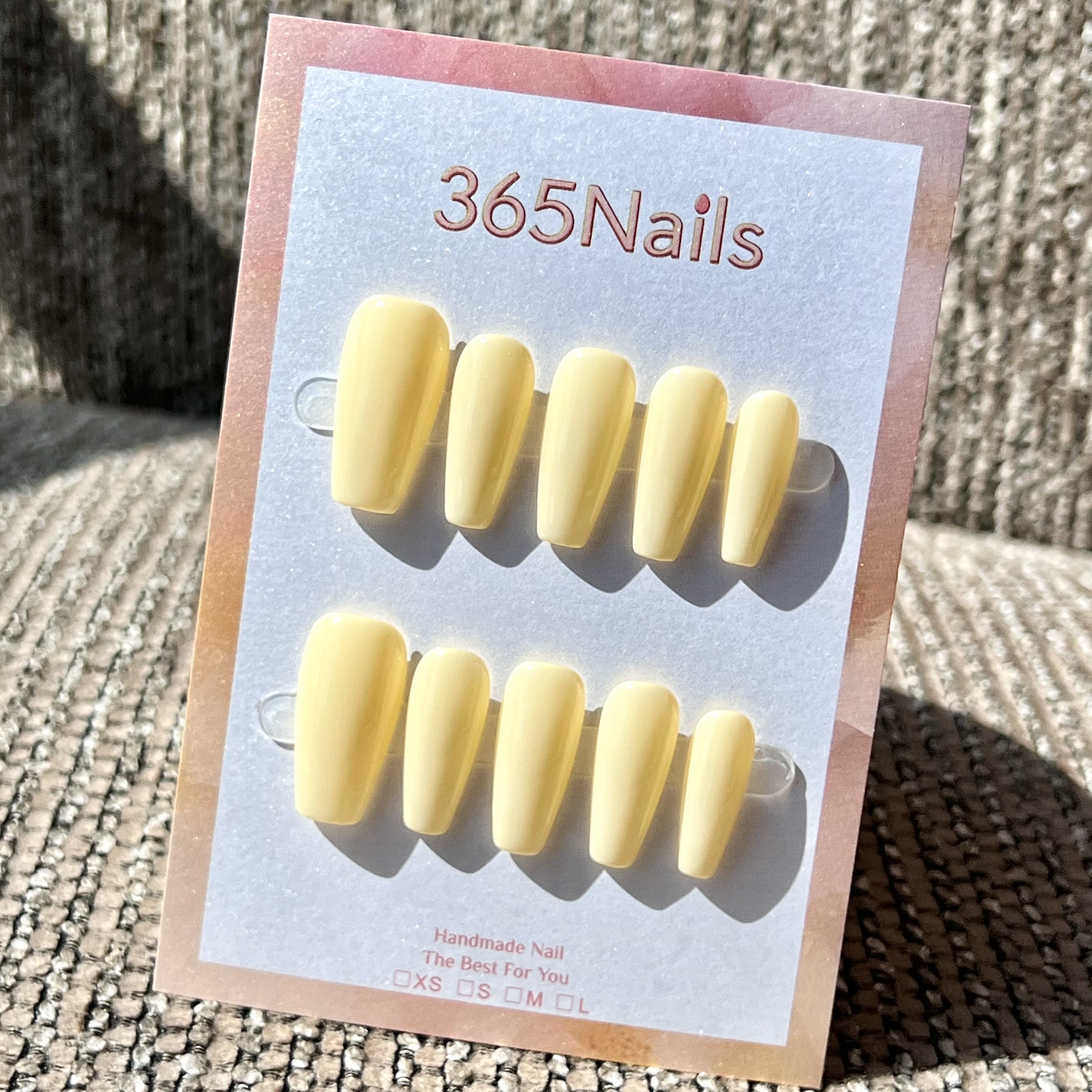 "20 Colors Mega Palette" - Premium Solid Handmade Nails (8 Shapes Available)