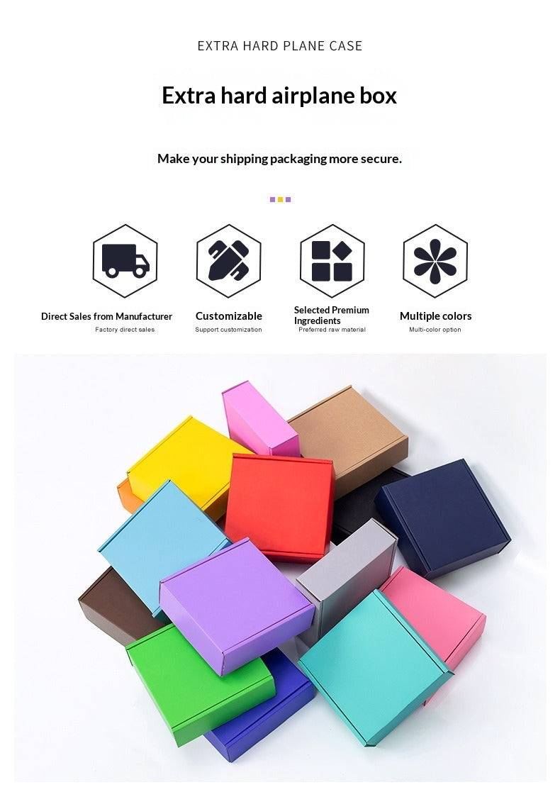 Premium Double-Sided Color Mailer Boxes – Custom Logo Corrugated Shipping Box (MOQ 100)