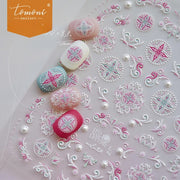 Boho Crystal Mandala – Bohemian Nail Art Set